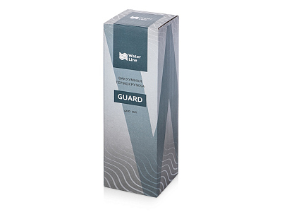 Вакуумная термокружка c кнопкой Guard, soft-touch, 400 мл