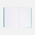 Ежедневник Flexpen Shall, недатированный, бирюзовый - Фото 9