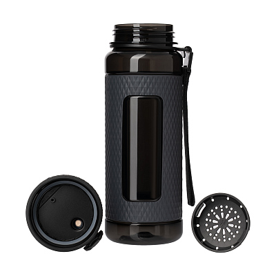 Бутылка для воды Vector, черная