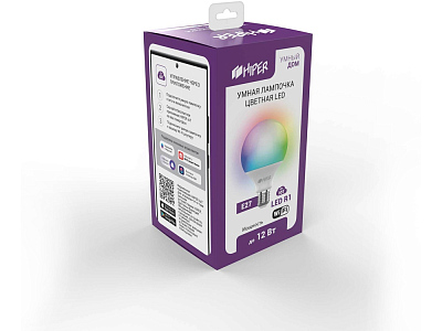 Умная LED лампочка IoT R1 RGB