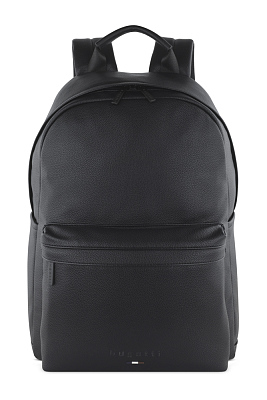 Рюкзак мужской BUGATTI Rico, черный, полиуретан, 32 x 18 x 44 см