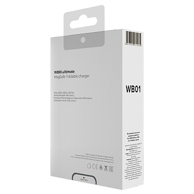 Беспроводной магнитный ПЗУ Pero WB01 Ultimate MagSafe 3в1