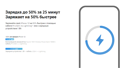 ПЗУ Xiaomi 10W Wireless Power Bank, черный