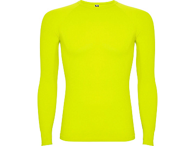 Термофутболка с длинным рукавом Prime мужская (Лаймовый пунш)