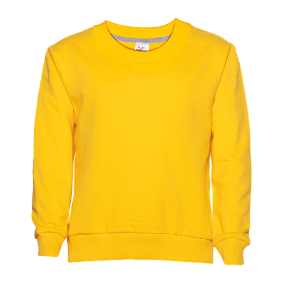 Свитшот детский STAN футер без начёса, 260, 63J (Жёлтый)