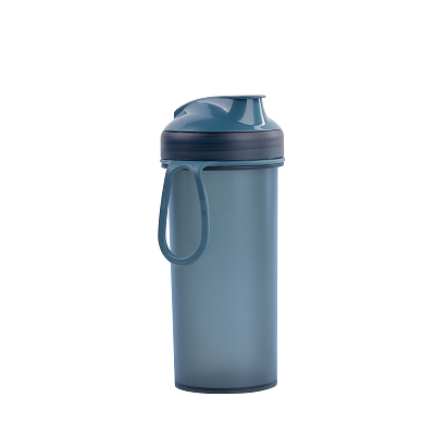 Бутылка для воды "Drinkme" 350 мл, синий с голубым