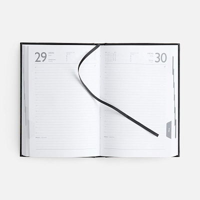 Ежедневник Baza, датированный, черный