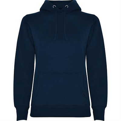 Толстовка URBAN WOMAN женская, ЧЕРНЫЙ/ПЁСТРЫЙ СЕРЫЙ 2XL (Морской синий)