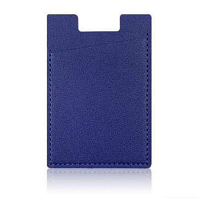 Держатель карт на телефоне SlimPocket, синий