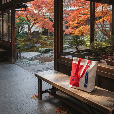 Сумка для покупок BANSHEE TO GO 325 г/м², красная/синяя