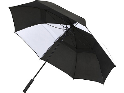 Зонт-трость Джефф (Белый/черный)