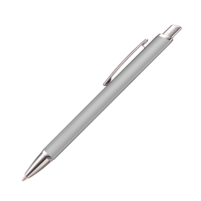 Шариковая ручка Пента (Penta), серебро (Серебряный)