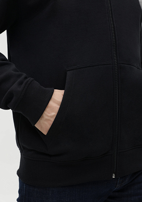 Толстовка мужская STAN с капюшоном на молнии футер с начёсом 280, 17