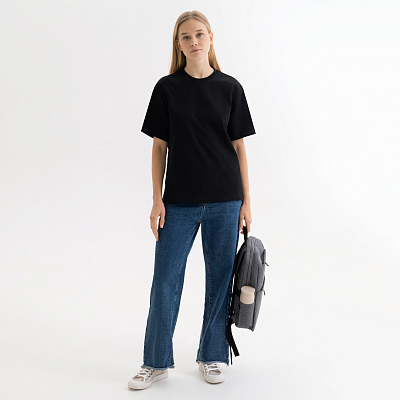 Футболка унисекс RUST, 100% хлопок, 240 гр., черная, размер XXXL