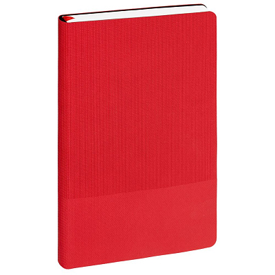 Ежедневник Knit, недатированный, красный