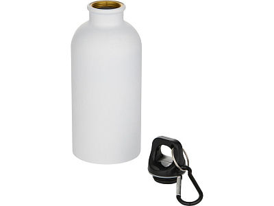 Бутылка для воды Oregon, переработанная сталь, 400 мл