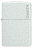 Зажигалка ZIPPO Logo с покрытием Glacier, латунь/сталь, белая, матовая, 38x13x57 мм - Фото 2