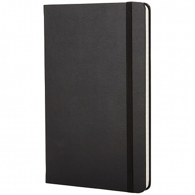 Записная книжка Moleskine Classic Large, в линейку, черная (Черный)