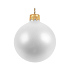 Елочный шар Gala Matt в коробке, 6 см, белый - Фото 2