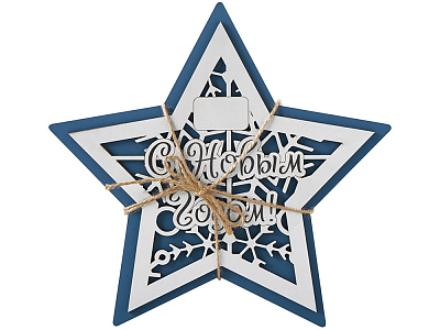 Шкатулка из фанеры в виде звезды Asteris