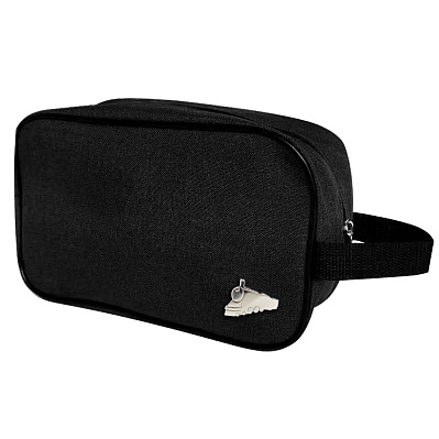 Несессер Колумб с шильдом - поезд, чёрный (Чёрный/шильд поезд (серебро))