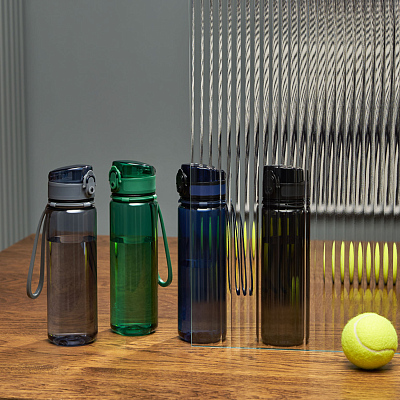 Бутылка для воды Como, черная