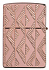 Зажигалка ZIPPO Armor® Geometric с покрытием Rose Gold, латунь/сталь, розовое золото, 38x13x57 мм - Фото 9