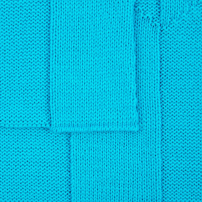 Плед Rombus, бирюзовый