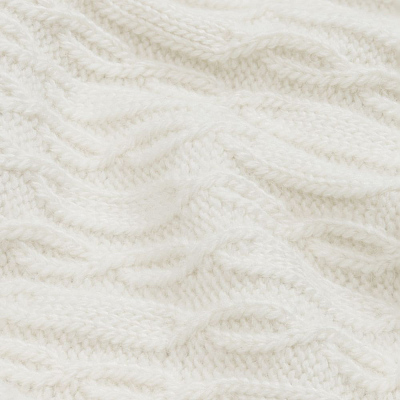 Плед Knitline, белый (молочный)