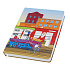 Записная книжка A5 Dziuna Октябрьская в линейку 15,5 x 21 см - Фото 1