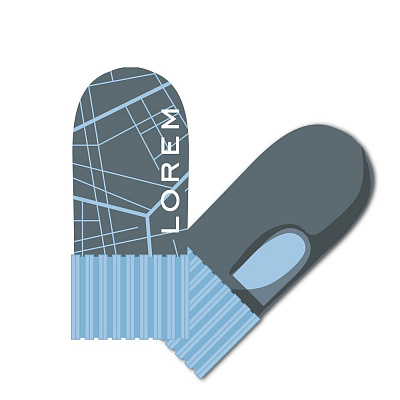 Варежки на заказ Joyful Grand полушерсть