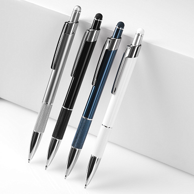 Шариковая ручка Леви (Levi), серая