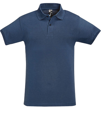 Рубашка поло мужская Perfect Men 180, песочная (Джинс)