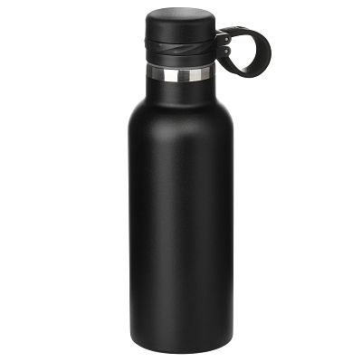 Термобутылка вакуумная герметичная Модена (Modena), черная