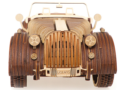 3D-ПАЗЛ UGEARS Родстер VM-01