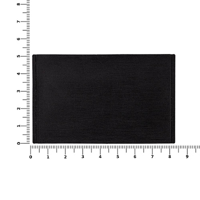 Лейбл из ПВХ Dzeta, ХL, черный