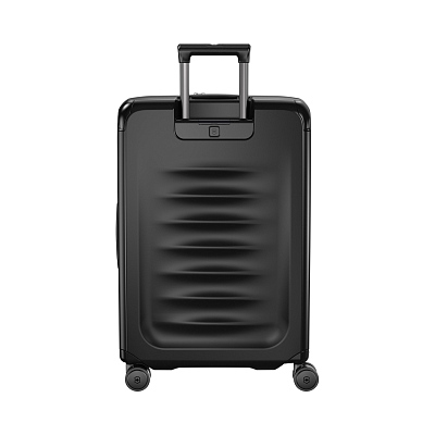 Чемодан VICTORINOX Spectra™ 3.0 Exp. Medium Case, чёрный, поликарбонат Sorplas™, 46x30x69 см, 81 л
