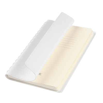 Ежедневник Vista Neo недатированный, черный (Белый, бежевый)