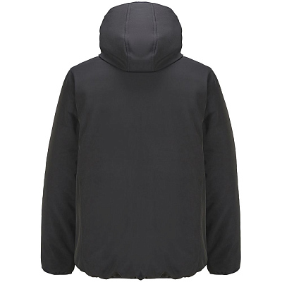 Куртка софтшелл с капюшоном мужская Falcon Men, черная