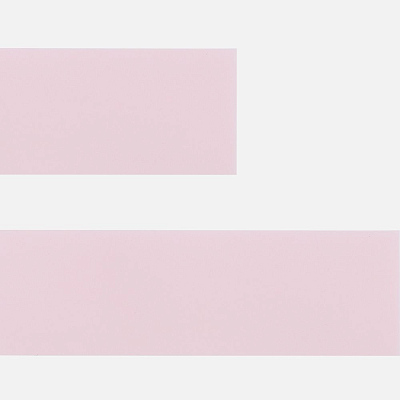 Лента силиконовая Biguna 35 S, прозрачная розовая, 10 см