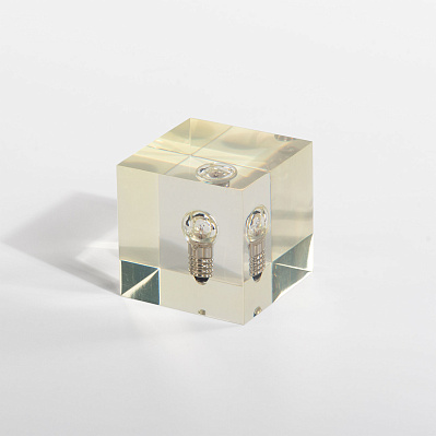 Пресс-папье "Лампочка"  (Прозрачный)