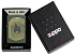 Зажигалка ZIPPO Wood Ring с покрытием Green Matte, латунь/сталь, зеленая, матовая, 38x13x57 мм - Фото 6