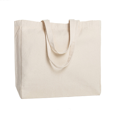 Сумка шопер хлопок 38*35*10, 340, 250