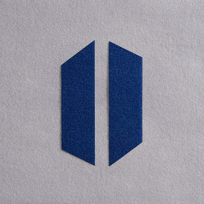 Основа Velkro M для крепления шевронов на липучке, синяя