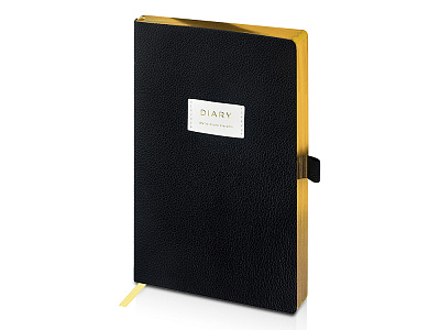 Ежедневник недатированный А5 Black (Чёрный)