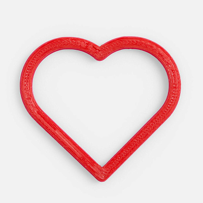 Подвеска Contour 3D-печать на заказ сердце