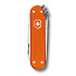 Нож-брелок VICTORINOX Classic Alox LE 2021, 58 мм, 5 функций, алюминиевая рукоять, оранжевый - Фото 2