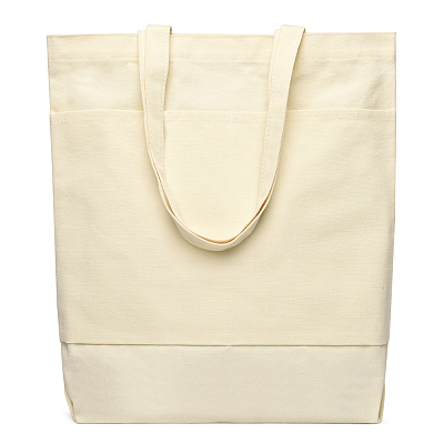 Сумка для покупок JETTA с карманами 325 г/м², натуральная