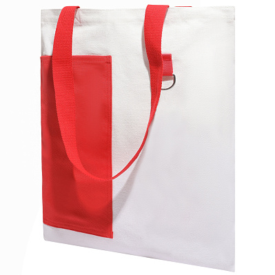 Сумка для покупок BANSHEE 325 г/м², красная (Красный)