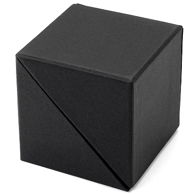 Настольный органайзер с бумажными стикерами Nivora, черный